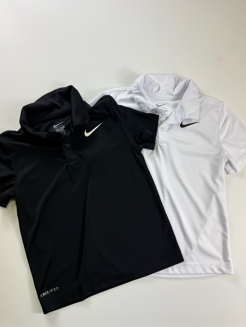 Nike Kids Polo Shirt BUNDLE - Black & White